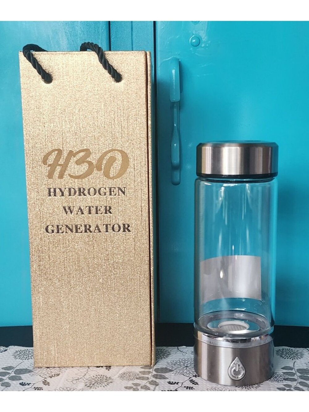 Hydrogen Water Bottles 2 Bottles 1 USB Cord